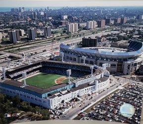 Old and New Comiskey Park and Guaranteed Rate