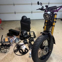 Modified Electric Moped 