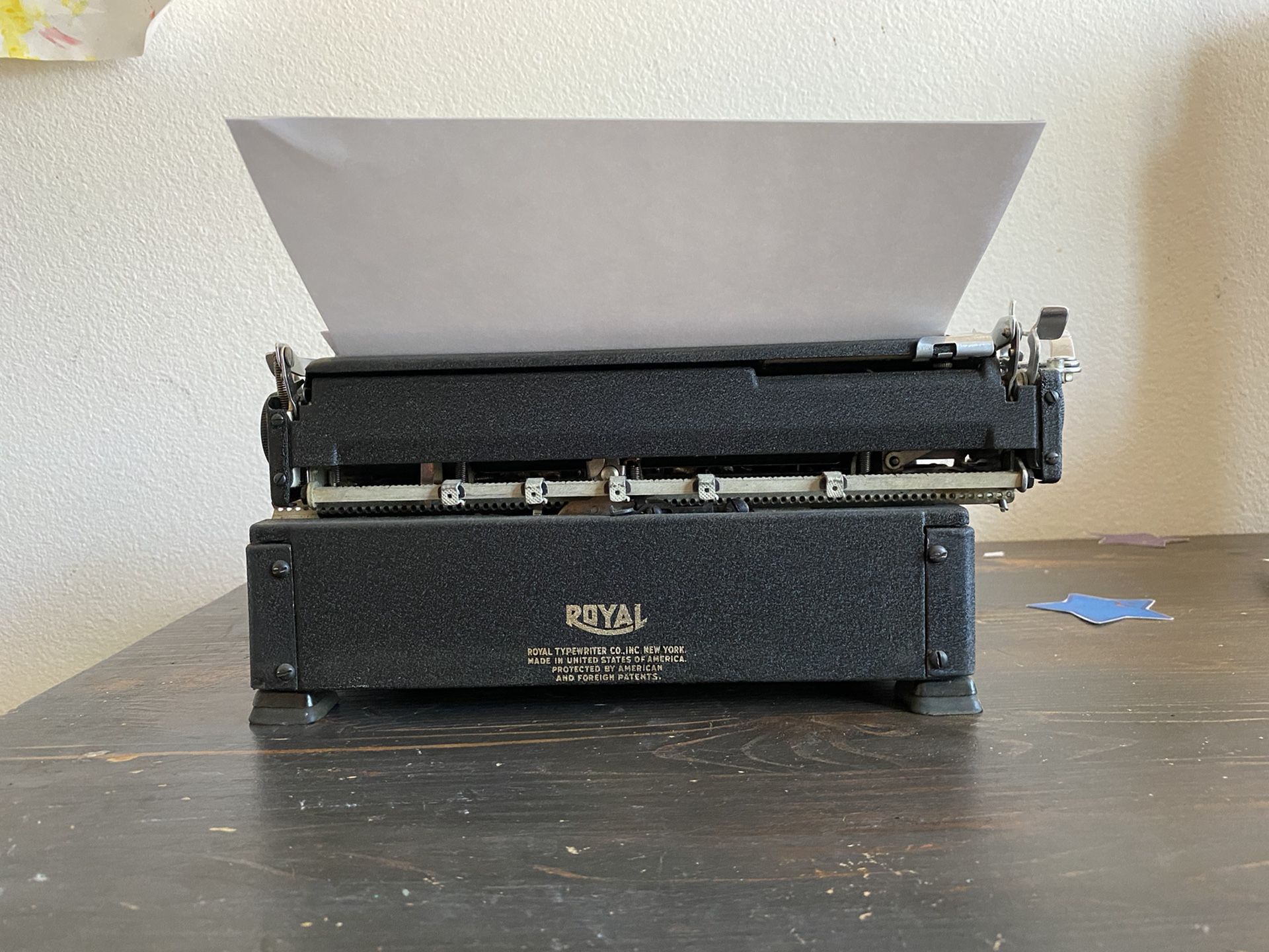 Vintage Royal Typewriter