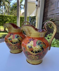 NEW Ceramic Pitchers $15 OBO Each