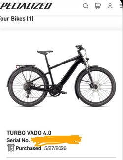 Specialized Vado 4.0 E-Bike ⚡ Fast Commuter – 2 Chargers