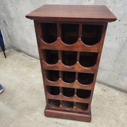 Cherry Wood Wine Rack