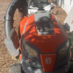 Husqvarna driving lawnmower