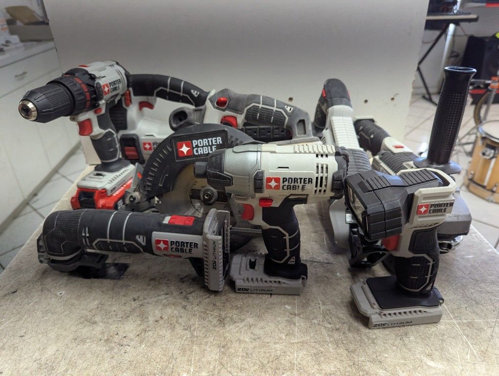 Porter Cable Set 8 Pieces 
