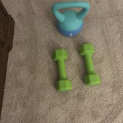 8 Lbs Weight With 8 Lbs Kettle Ball 