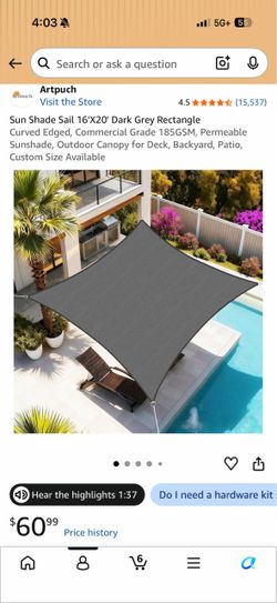 Canopy sunshade