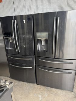 Samsung Four-Door Refrigerators With 90 Day Warranty Only $799