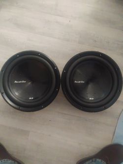 Two Phoenix Gold R-3 12" subs