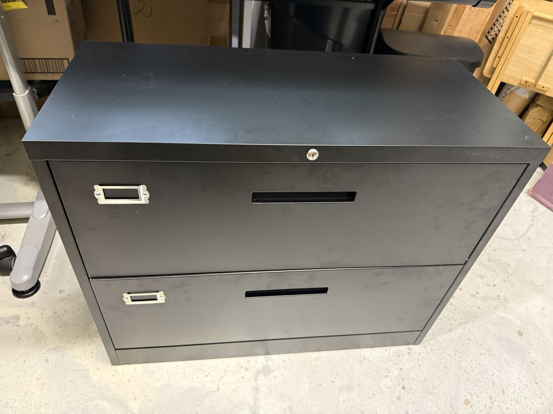 48x30 LED Medicine Cabinet and File Cabinets