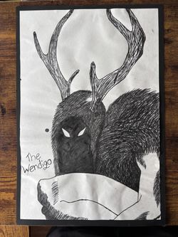 The Wendigo drawing