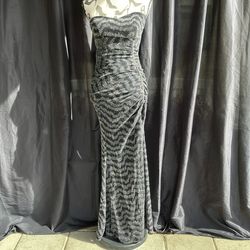 Black and sliver - amazing Prom Dress