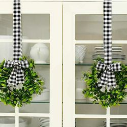 Buffalo plaid Wreath Set