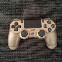 Sony Playstation 4 Controller Gold Wireless Original Ps4 Controller Working Great 