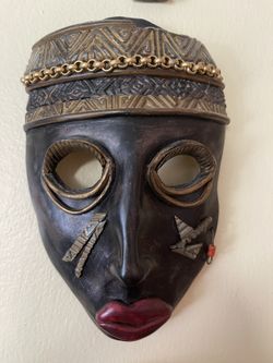 Hand Carved Face Masks