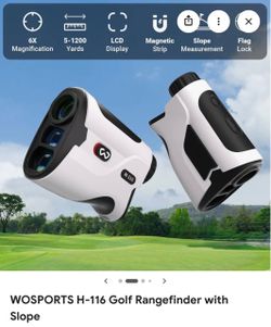 WOSPORTS H-116 Golf Rangefinder with Slope