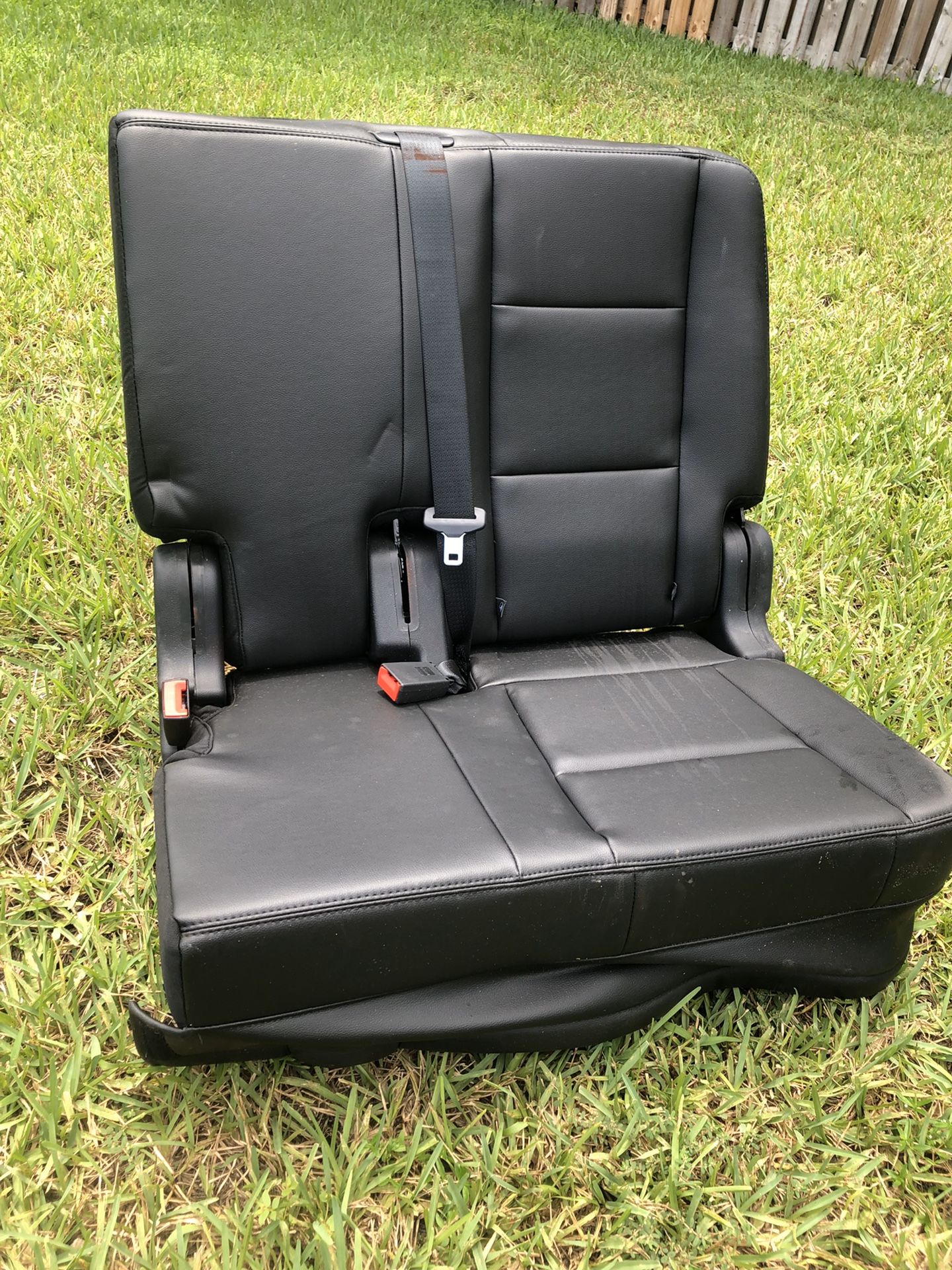 Folding black double bucket seats.. 12 available