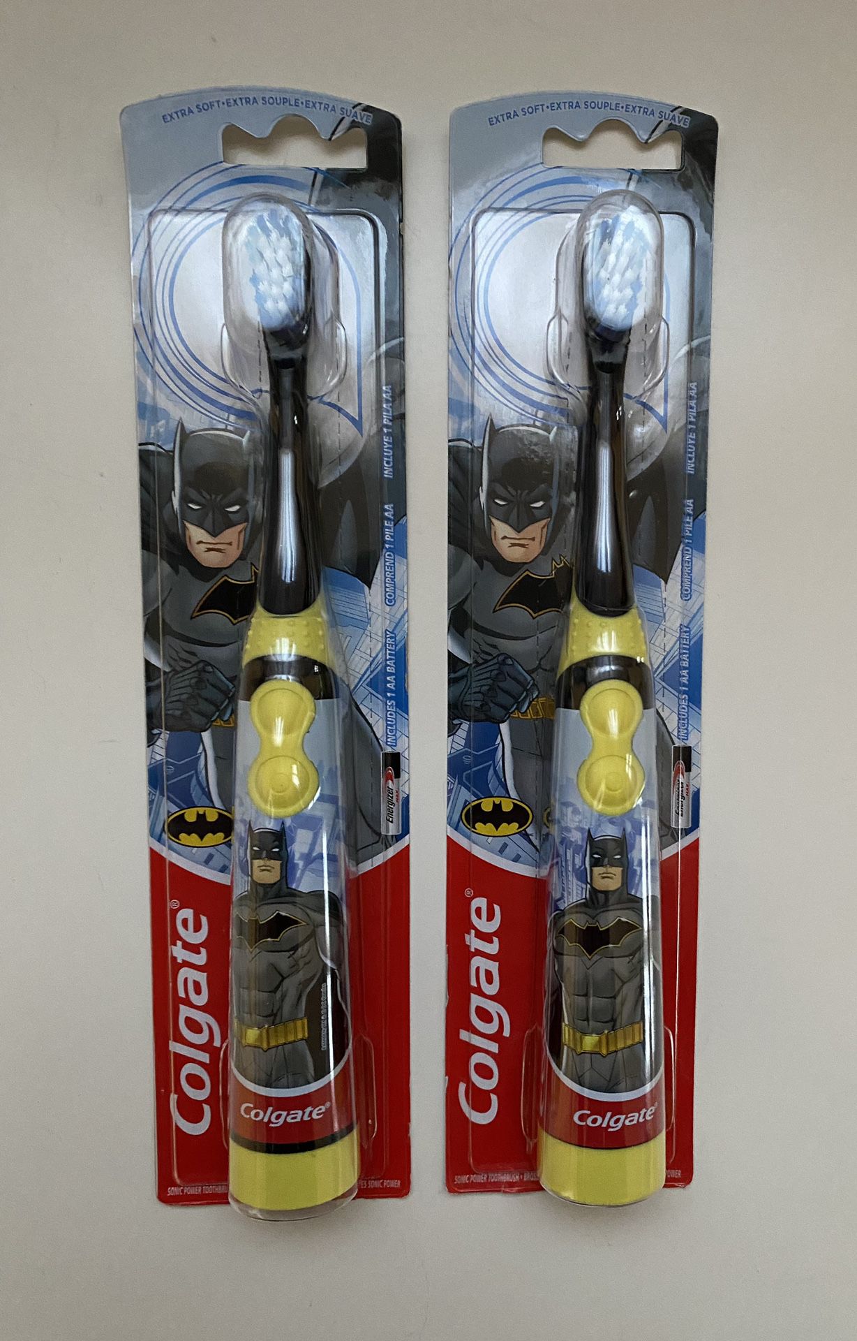 Colgate Batman battery-powered toothbrush 