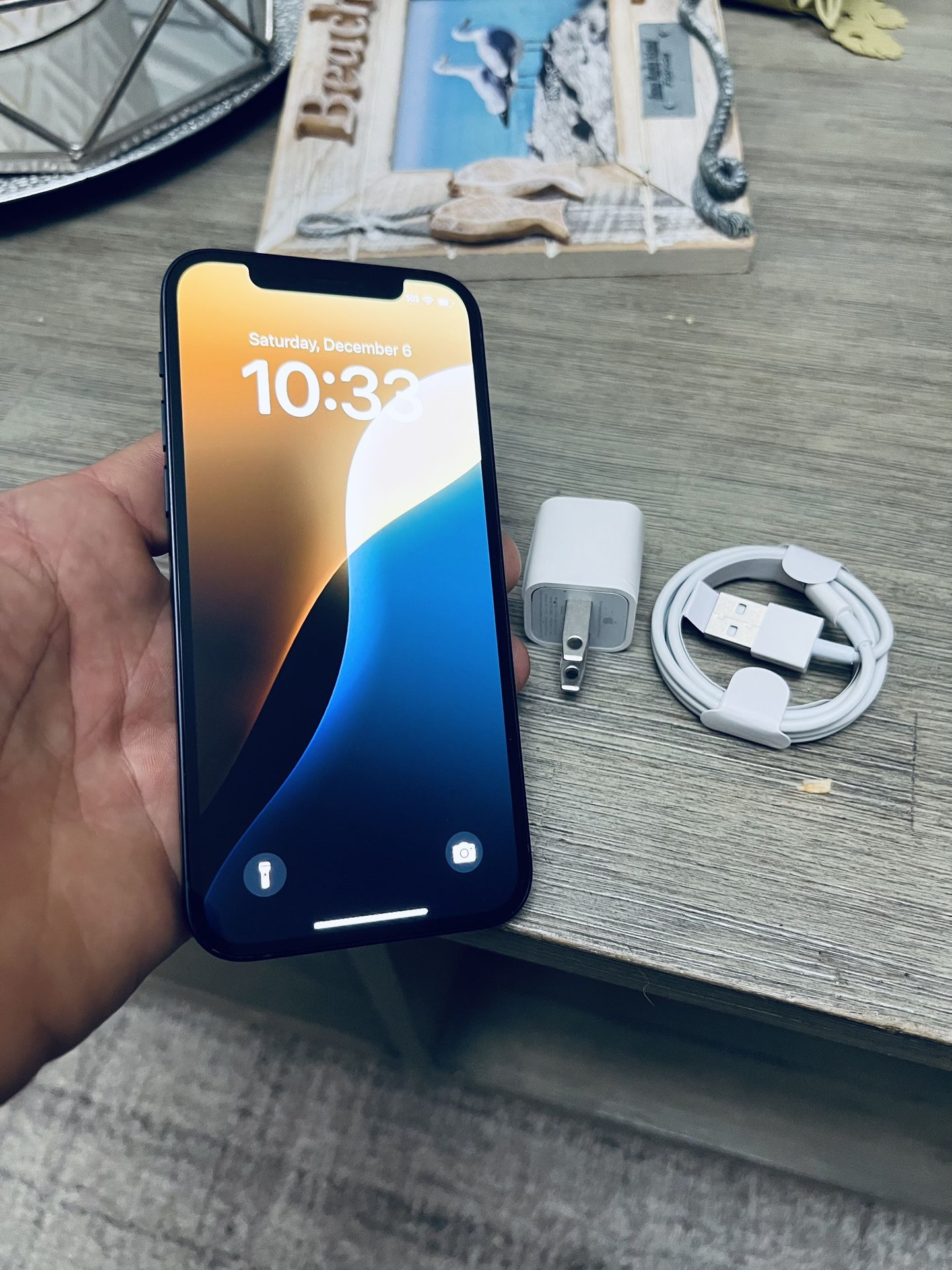 iPhone 12 Black 64gb Unlocked. Firm Price