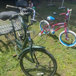 24 inch three wheeler and girls bike