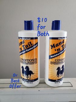 Mane 'N Tail Conditioner $9 For Both + FREE Leave-in Creme
