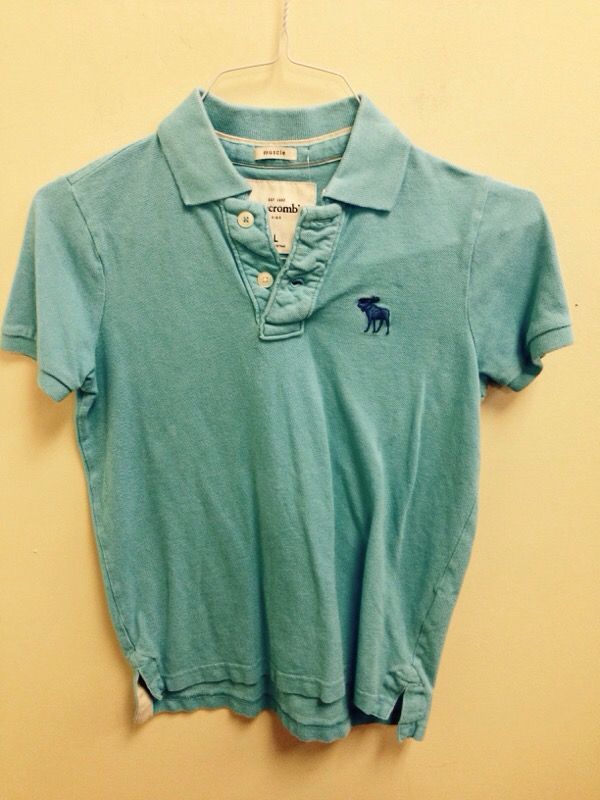Boys Abercrombie small polo