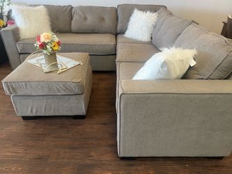 Light brown sectional