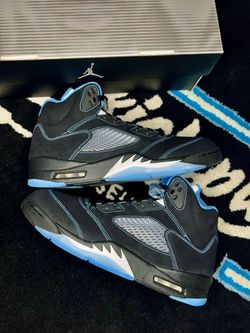 Air Jordan 5 Retro ‘Black Carolina’ MENS SIZE 8.5 / 9.5 / 10 / 10.5 / 11 / 12