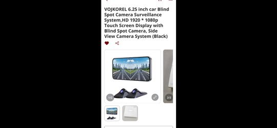 New Blind Spot Camera 