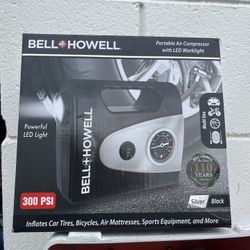 Portable Air Compressor With Led Lights 