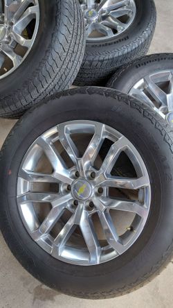 20s CHEVY GMC RIMS TIRES 6LUGS 6X5.5