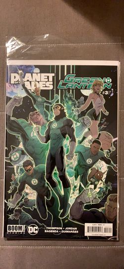 Planet of the Apes Green Lantern #3 Boom DC Comics by Robbie Thompson
