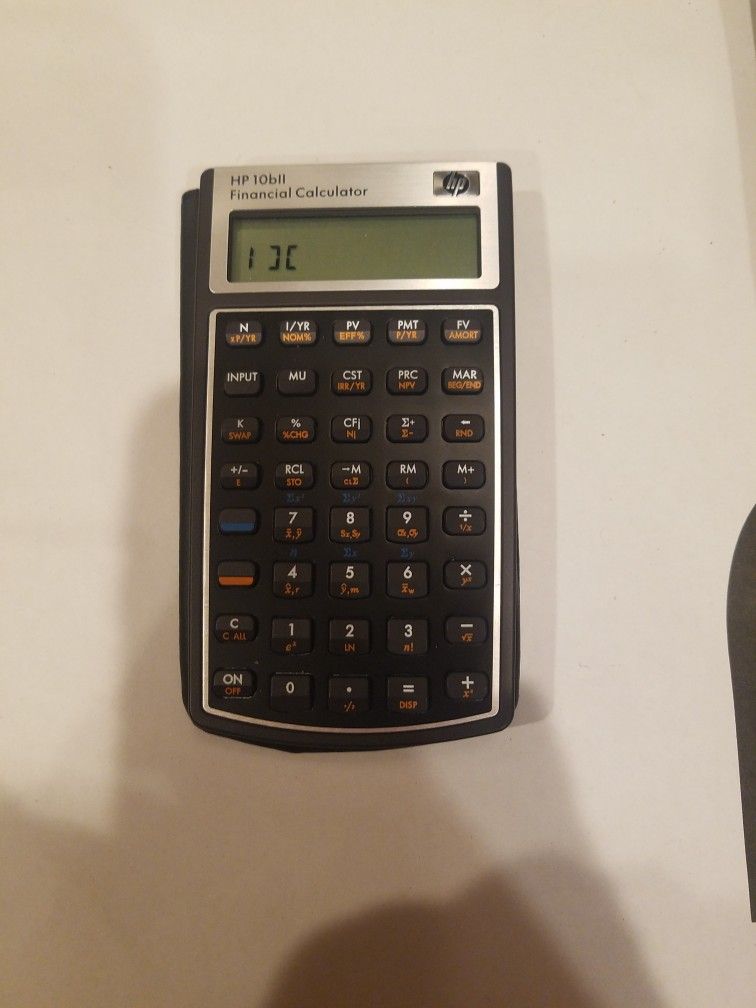 HP 10bll Financial Calculator