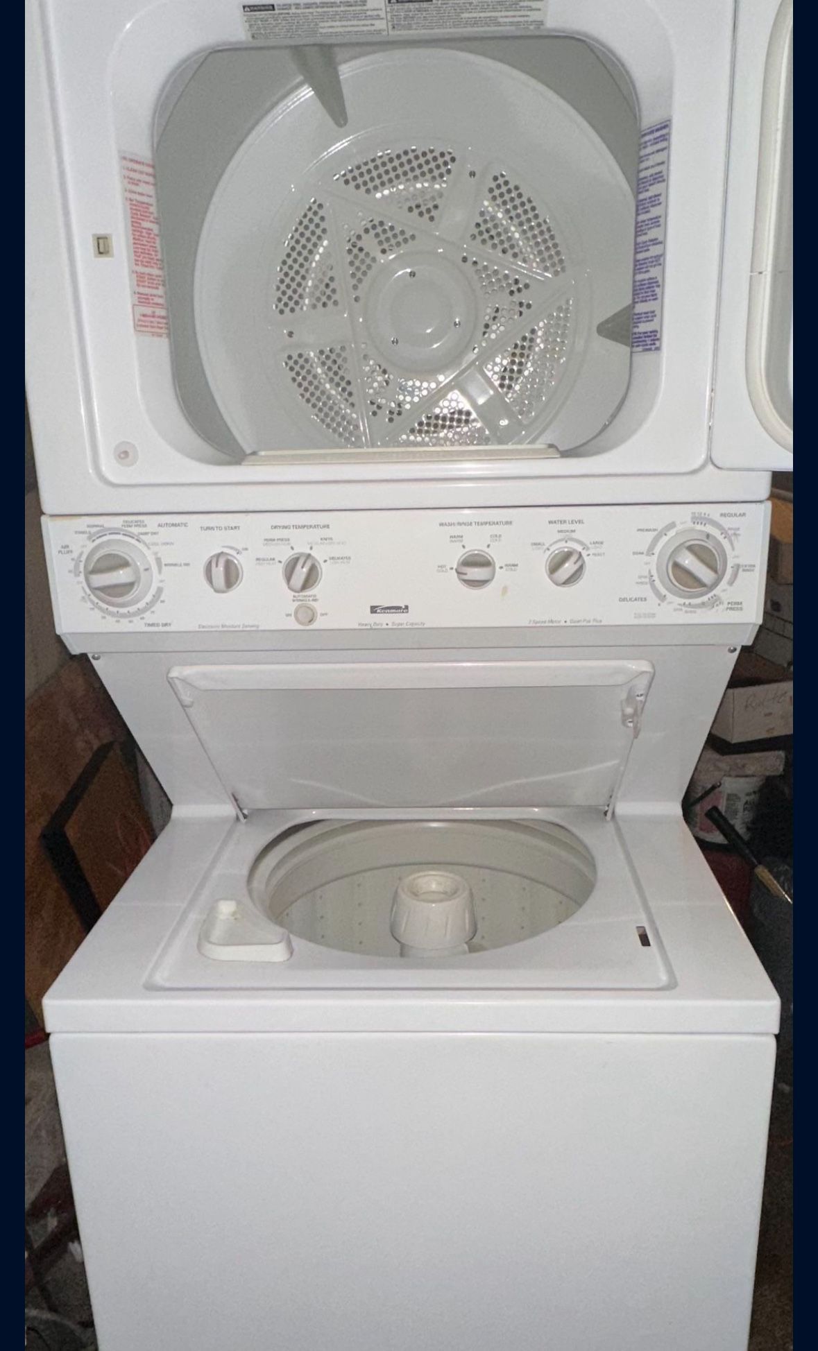 Kenmore Washer And Dryer Combo