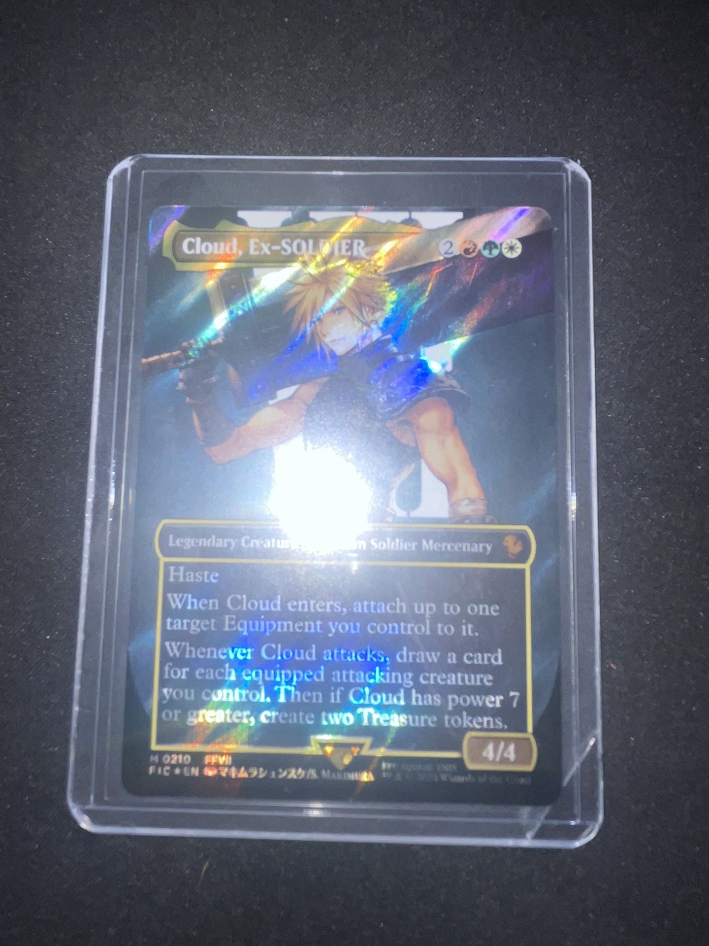 Mtg Final Fantasy (cloud Ex Soldier) Surge Foil