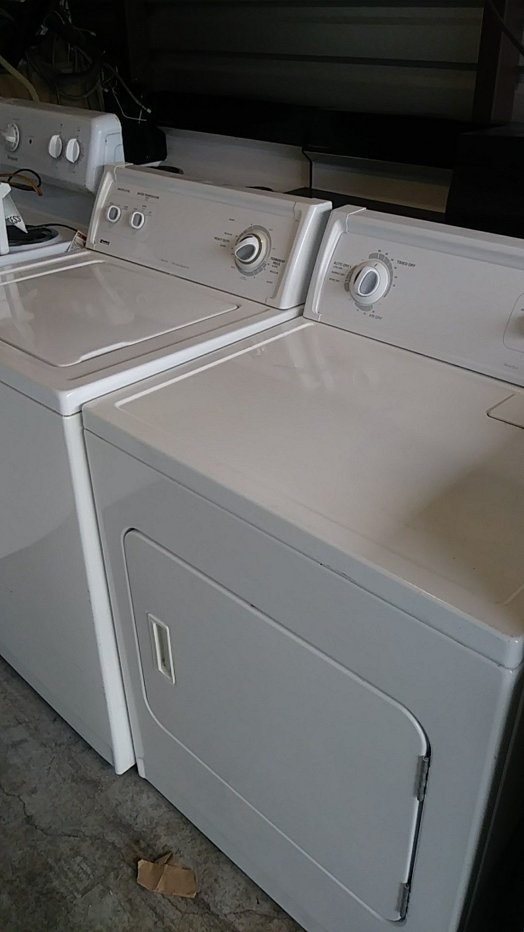 Kenmore washer and dryer heavy duty