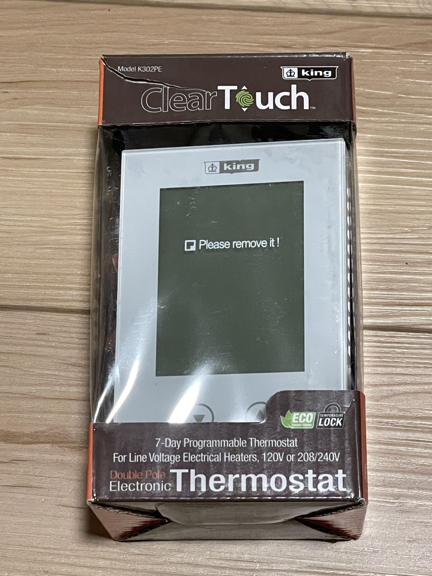 King K302PE Line Voltage Thermostat