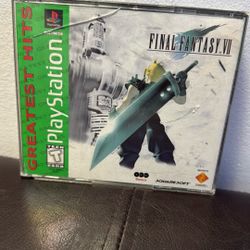 Final Fantasy 7 PlayStation 