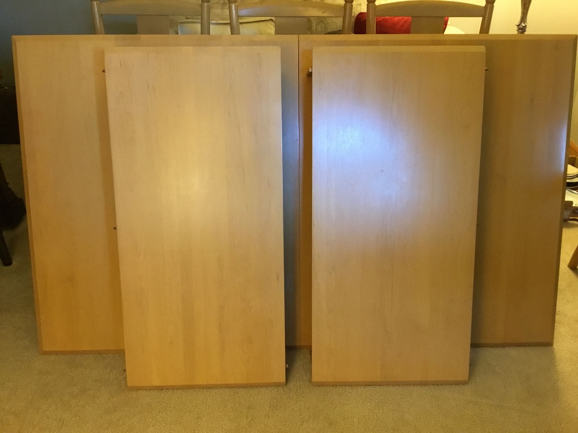 Ethan Allen American Dimensions Maple Extension Dining Set
