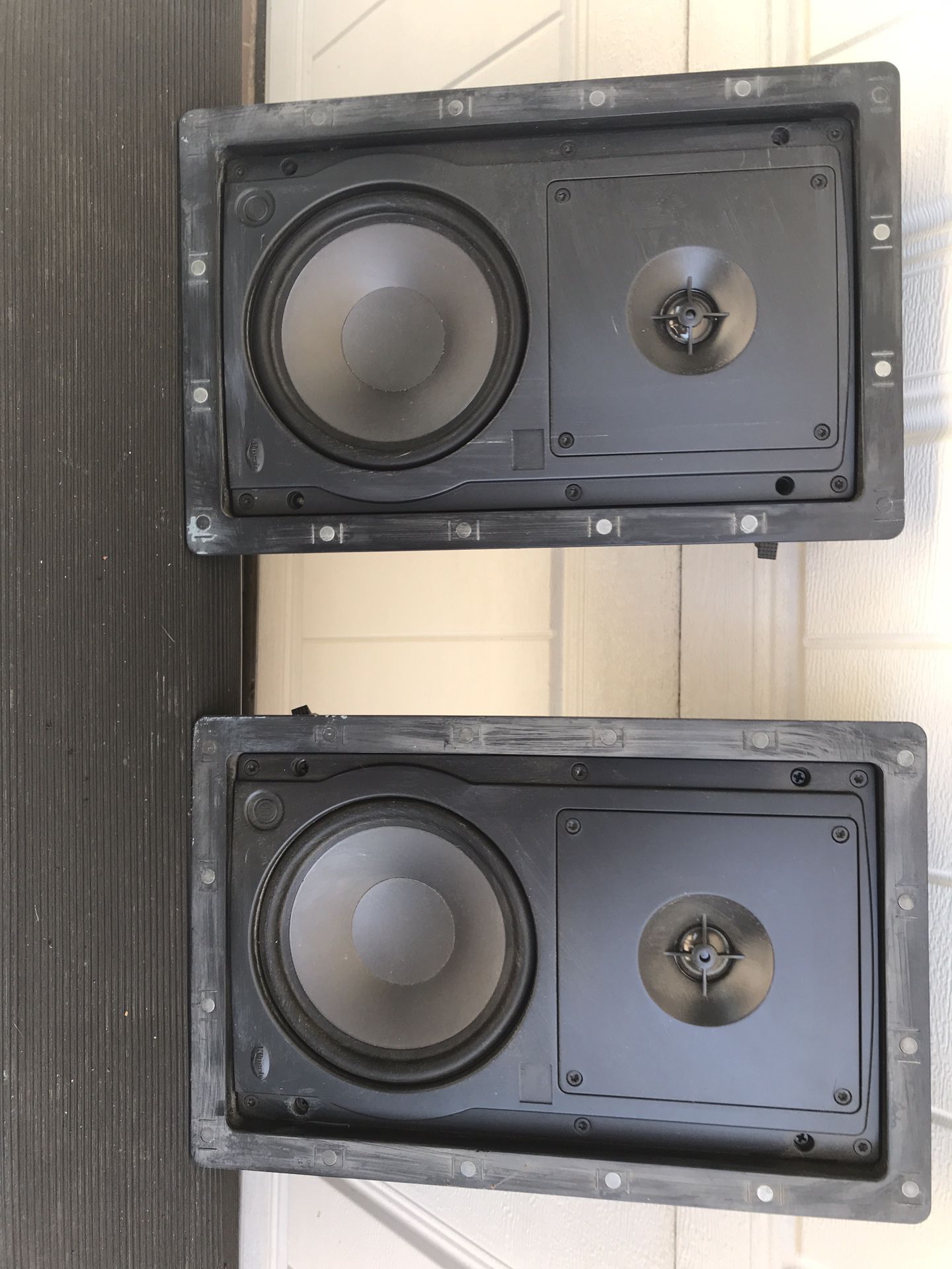 Klipsch in-wall speakers