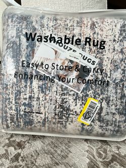 Houze Rugs Washable Area Rug