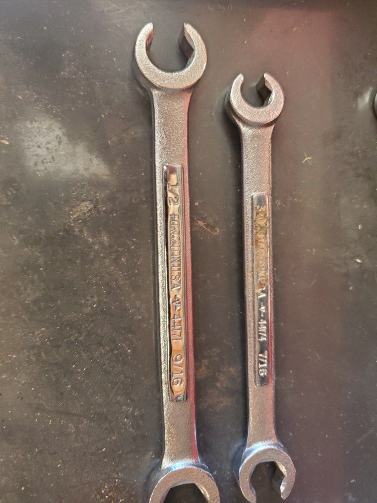 Craftsman Brake Line Wrenches. Standard.