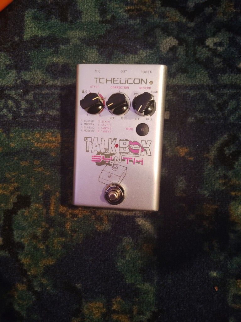 TC Helicon Talk Box Synth