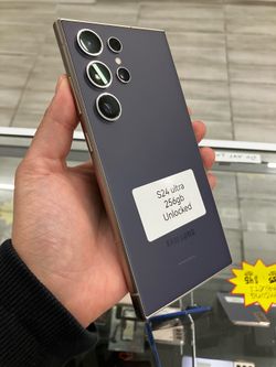 Like new Samsung s24 ultra unlocked cash or $50 down!