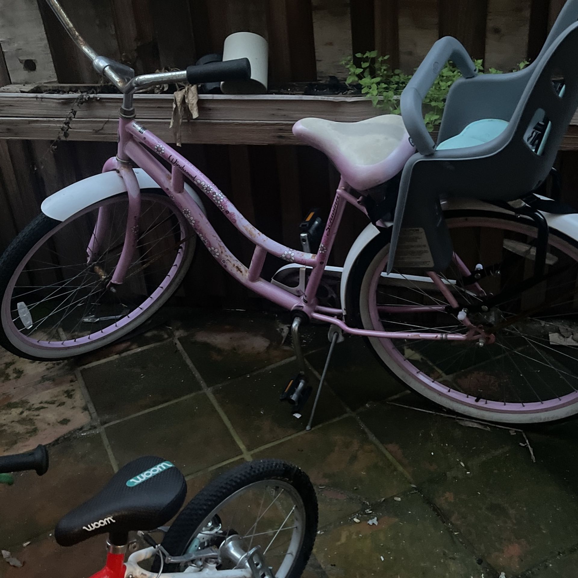 Schwinn Bike With Baby Seat 