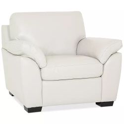Beige couch And chair Plus Ottoman Rolling