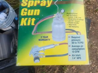 HVLP pressure spray gun kit