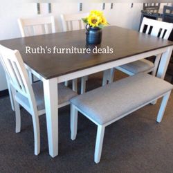 6-pc Dining Table Set