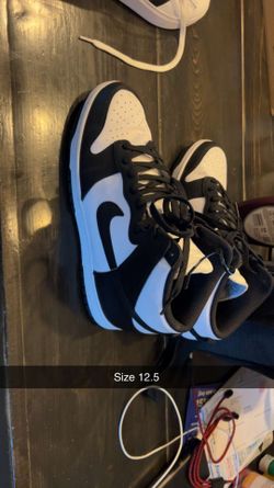 Dunk High Black And White (willing To Trade) 