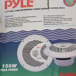  Pyle 6.5” Dual Marine Speakers