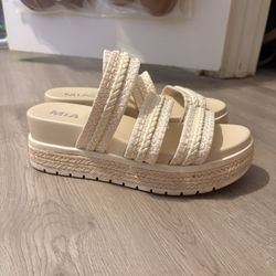 MIA Wedged Sandals